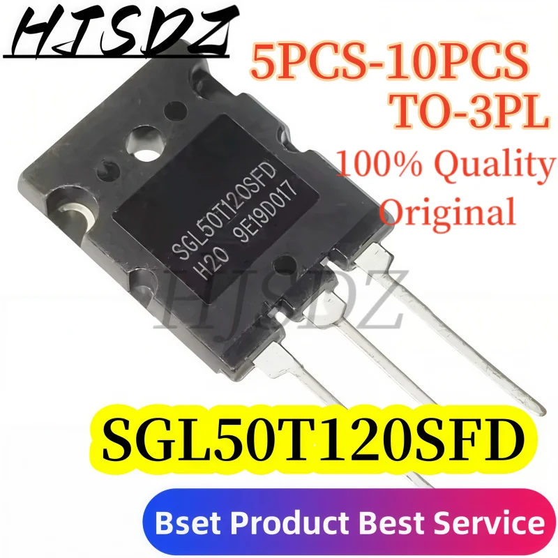 【5-10PCS/LOT】SGL50T120SFD TO-3PL Common IGBT Single Tube for Welding Machine 50A 1200V In Stock Brand