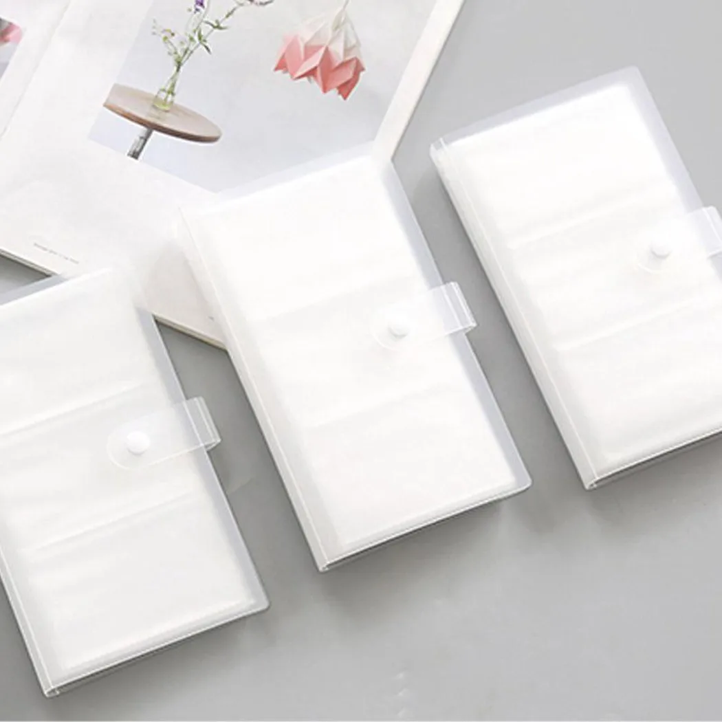 Photo Storage Book for Lomo Cards with 40 Double-Sided Holds 240 Cards Total Designed for Portability and Daily Use