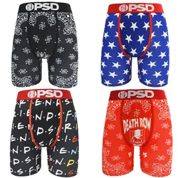 Men's Fashion Print Pattern - Long Boxer Shorts, Breathable and Comfortable Quick Drying Stretch Boxers, Sweatpants s-xxl