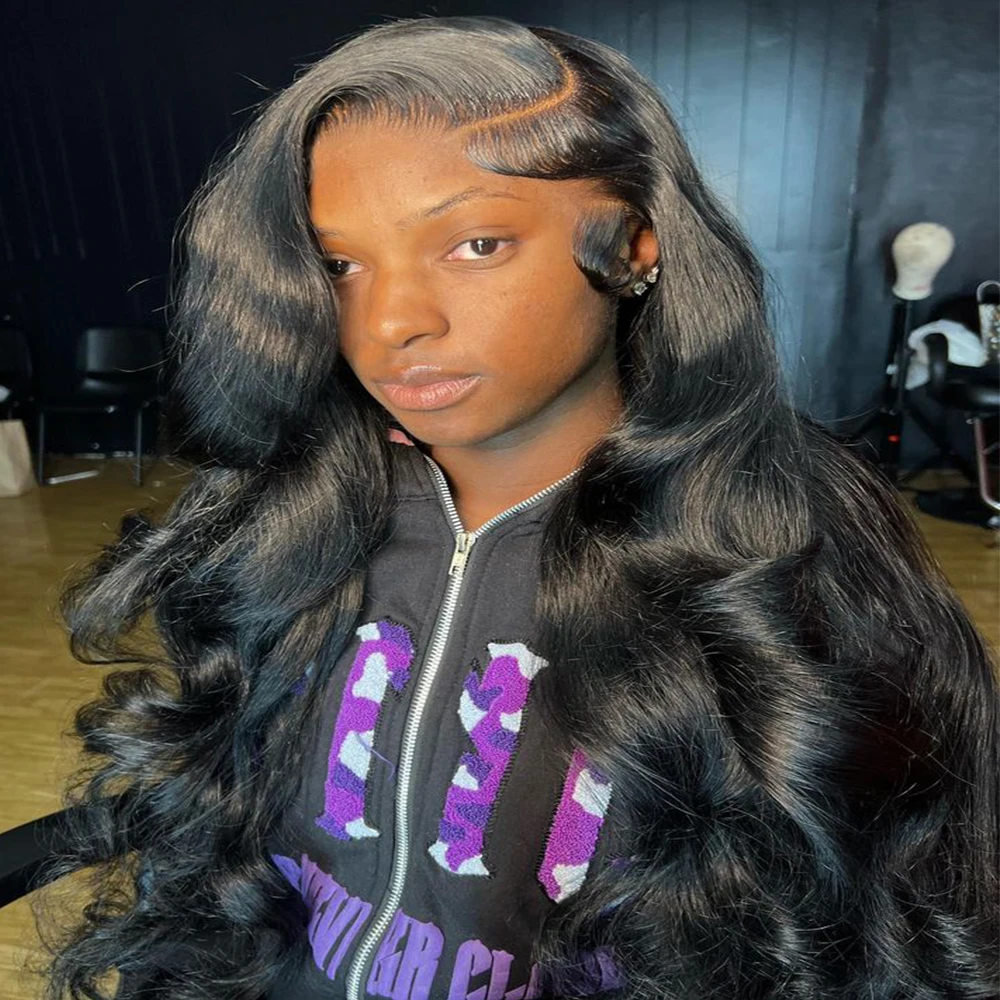 

30 Inch Lace Front Human Hair Wigs 13x4 Lace Frontal Wig Body Wave Transparent Hd Pre Plucked Brazilian Remy Wigs On Sale