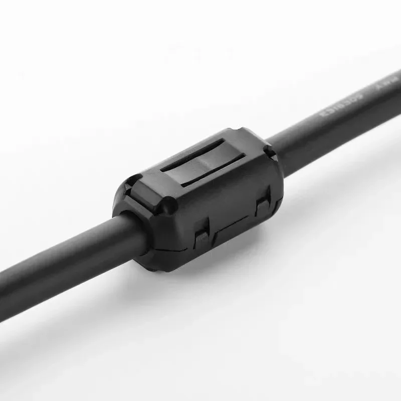 Ferrite Core Anel Choke Bead, Supressor de Ruído, Filtro para Cabo de Alimentação, Cabo USB, Cabos de Áudio e Vídeo, 3.5mm, 5mm, 7mm, 9mm, 11mm, 13mm, 15 milímetros