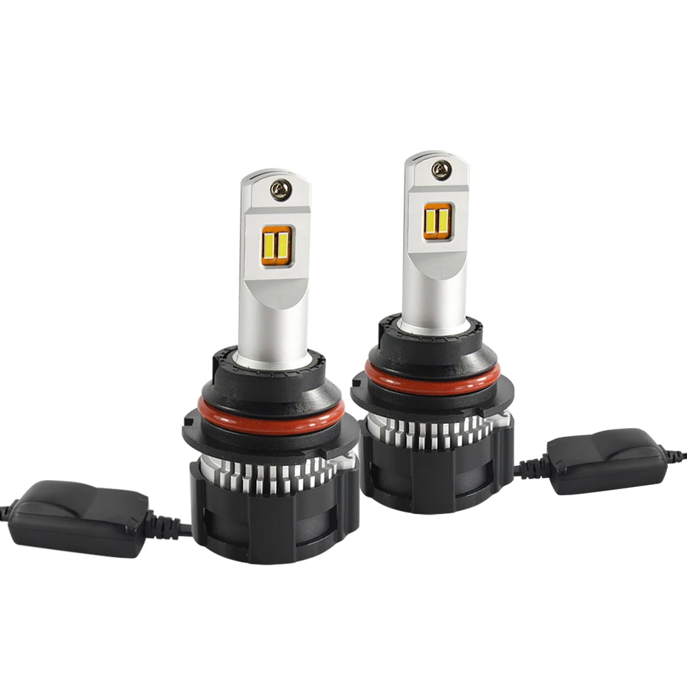 P18 small size led headlight bulbs 9007 auto light systems 100W 13000LM led car light far and near illumination of automobile