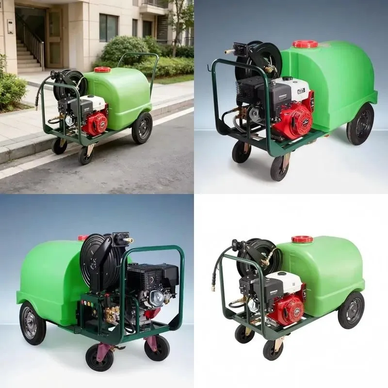 160 Bar High Pressure Car Washer with Water Tank