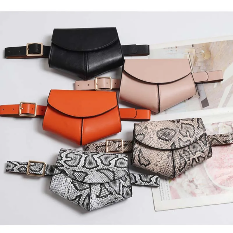 Damska torba na talię w kształcie serca Torby na pasek Marka Projektant Fanny Pack PU Skórzana torba na klatkę piersiową Moda Mała torebka na biodra