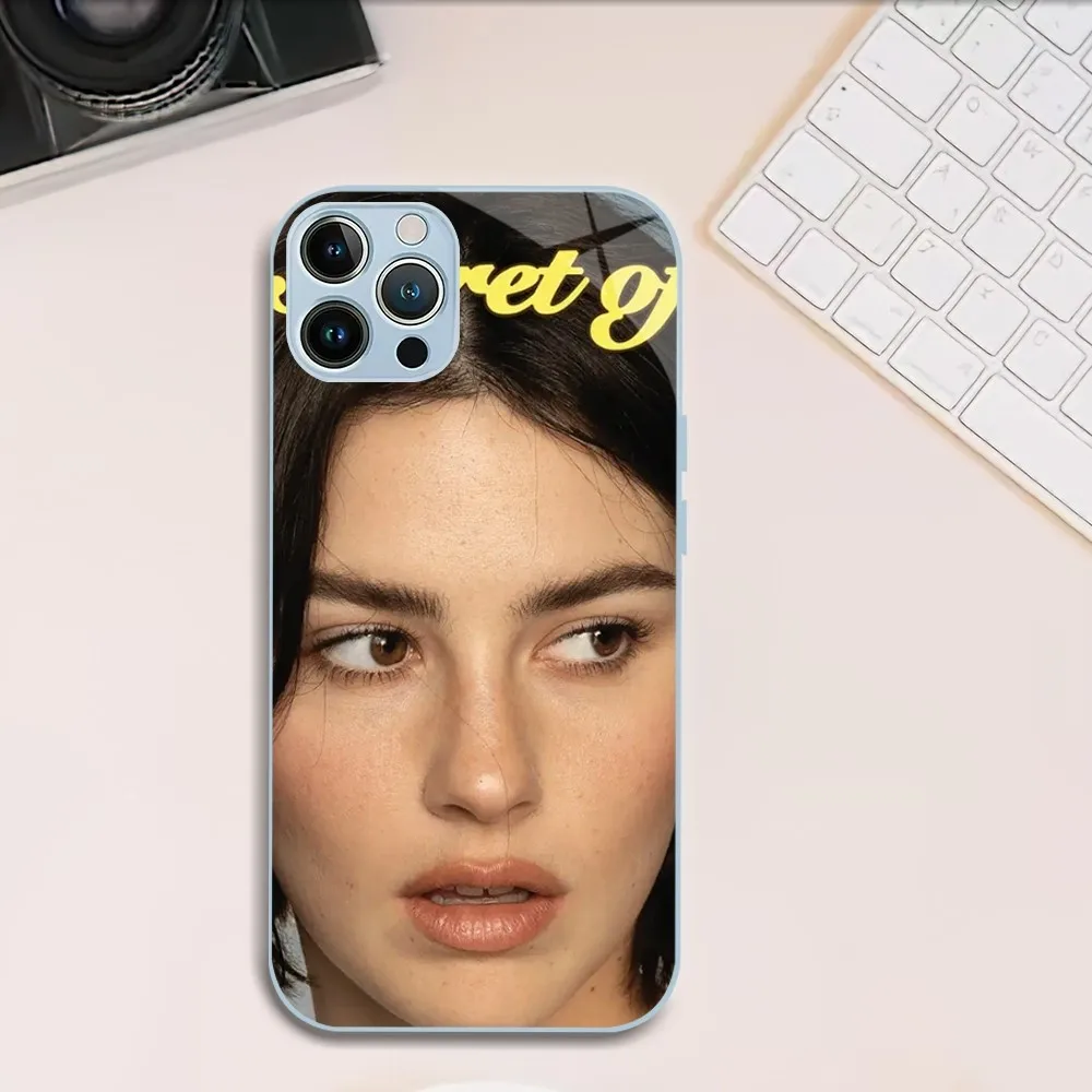 Singer Gracie Abrams The Secret of Us Phone Case For iphone Tempered Glass 11 14 12 13 Mini Pro Plus X XS MAX XR Cover