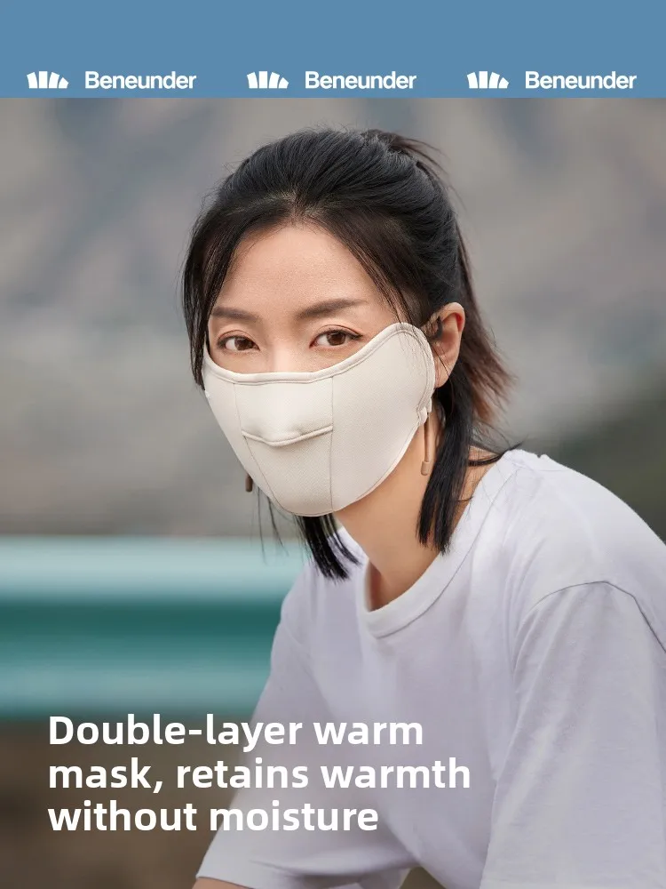 

Маска для уголков глаз Banana Le Year Series: теплая, защитная, пыле- и морозостойкая, из ультратонкого волокна, 3D стереомаска для взрослых