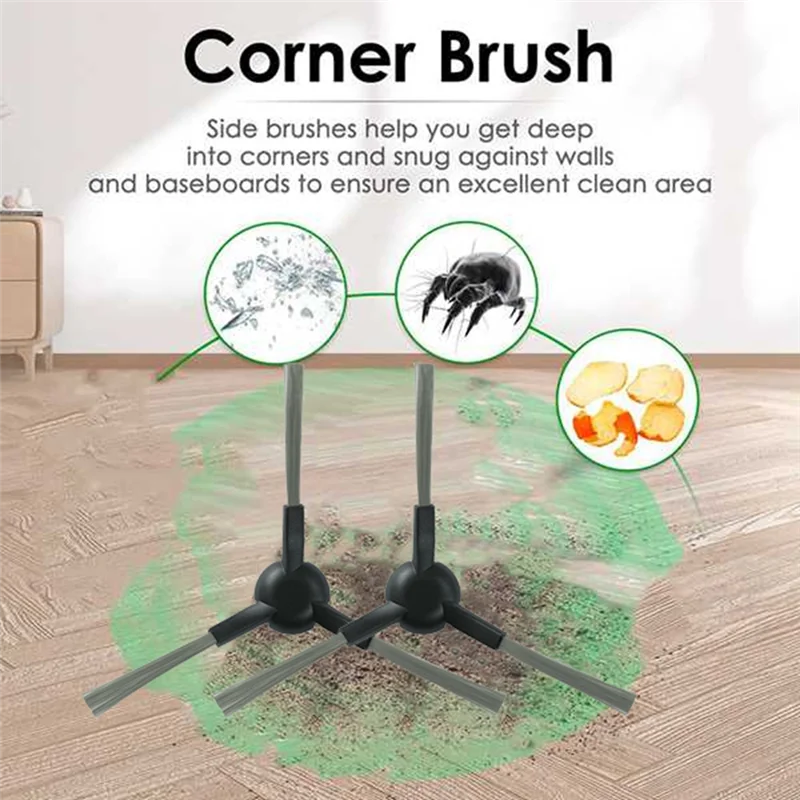 -MEOF For JONR P20 PRO Robot Vacuum Cleaner Side Brush Mop Cloth Dust Bags Household Cleaning Replacement Accessories Parts