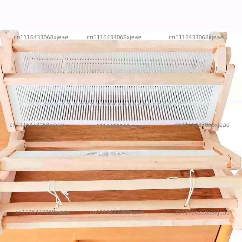 Handmade  Wood Loom | Compact Desktop Loom For Home Use | Traditional Loom | DIY Craft Tool