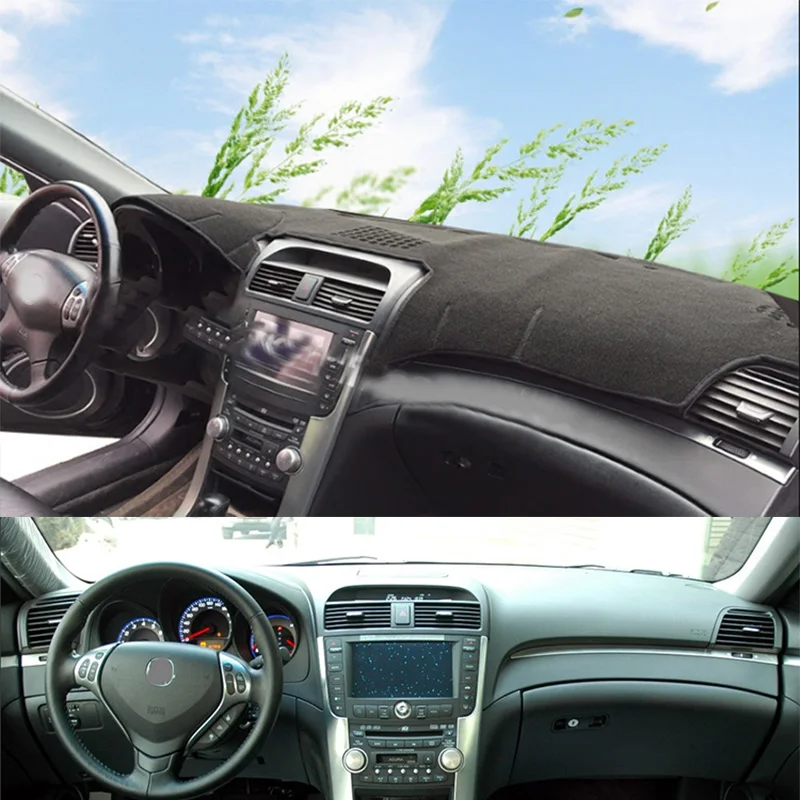 

For 2004-2008 Acura TL Type-S UA6 UC Car-Styling Dashmat Dashboard Cover Instrument Panel Insulation Sunscreen Protective Pad