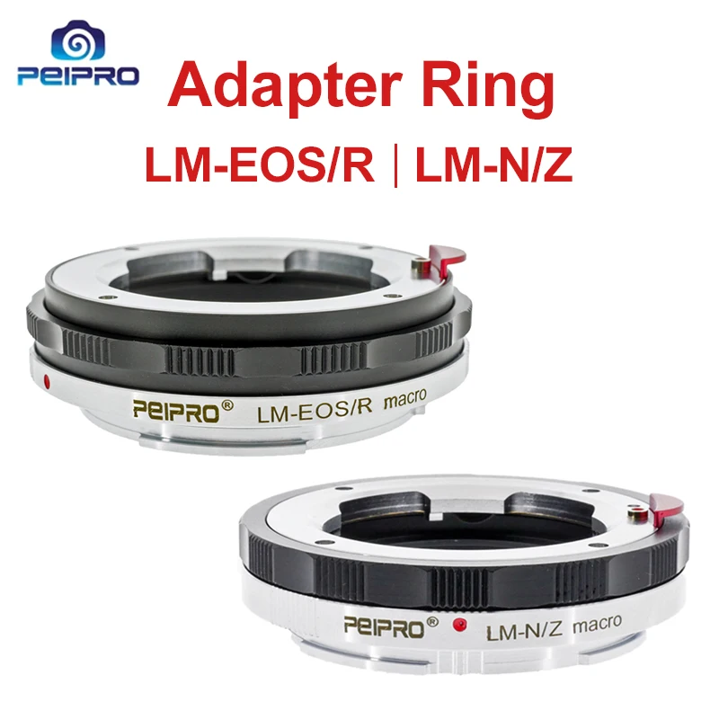 PEIPRO LM-EOS R LM-NZ Lens Adapter for Leica M Lens to Canon EOS R RP Mount Camera Nikon Z Mount Camera R5 R6 RP Z5 Z6 Z7 Z30