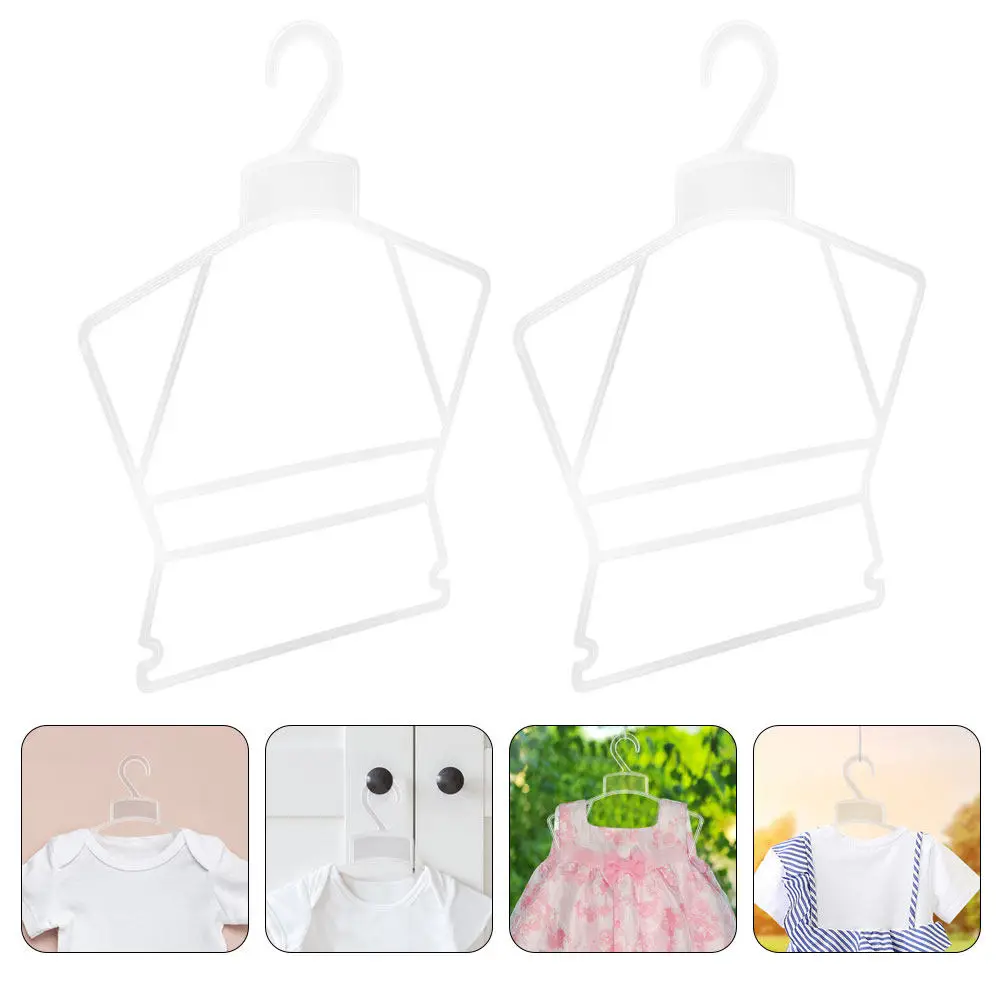 

20 шт. маленьких пластиковых вешалок для детской одежды, легкие, износостойкие, сохраняющие форму, для организации хранения в шкафу