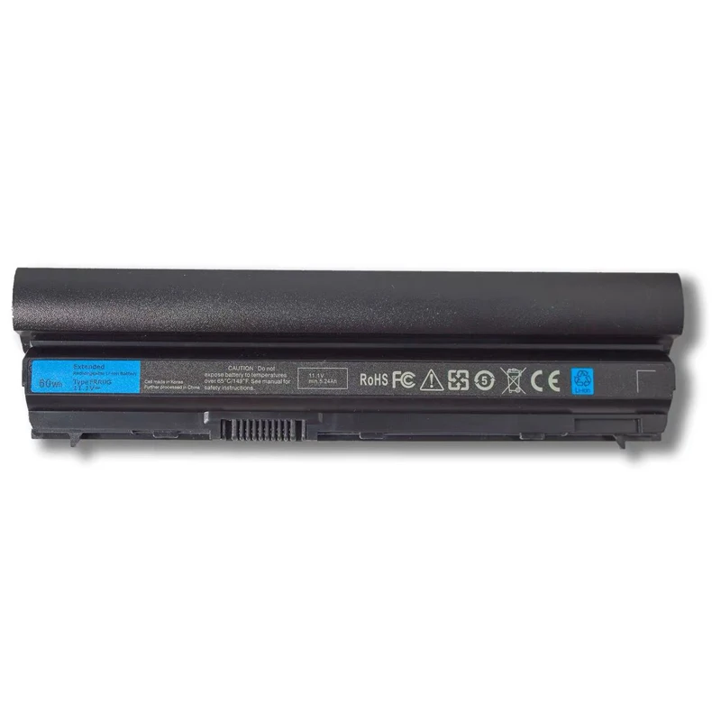 

11.1V 60Wh FRR0G Laptop Battery for DELL Latitude E6120 E6220 E6230 E6320 E6320 XFR E6330 E6430S 7FF1K RFJMW J79X4 09K6P 0F7W7V