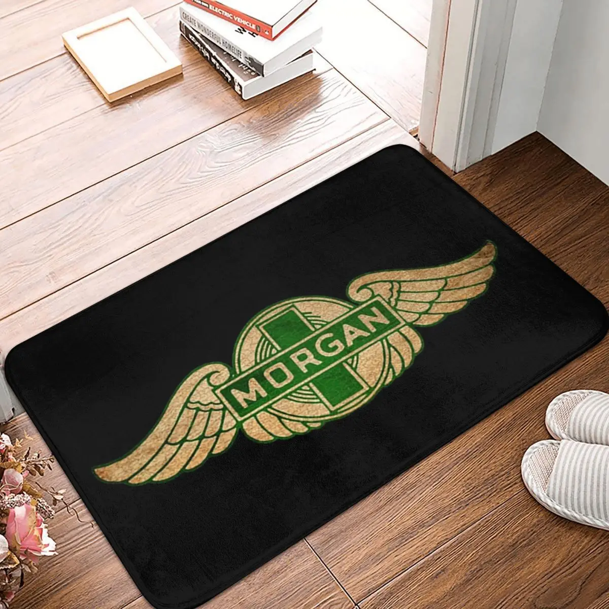 مورغان موتور كار كومباني عدم الانزلاق ممسحة الكلمة حصيرة دائم السجاد البساط لمدخل المطبخ المنزل شرفة مسند القدم الحصير #1