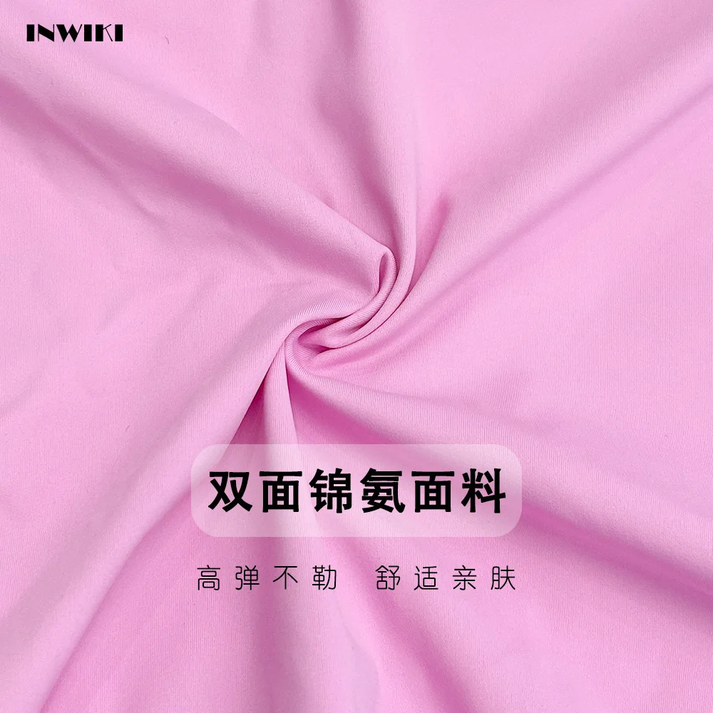 بدلة رياضية عالية الخصر للنساء بألوان متباينة بدون ظهر وضيقة للجري واللياقة البدنية والتنس