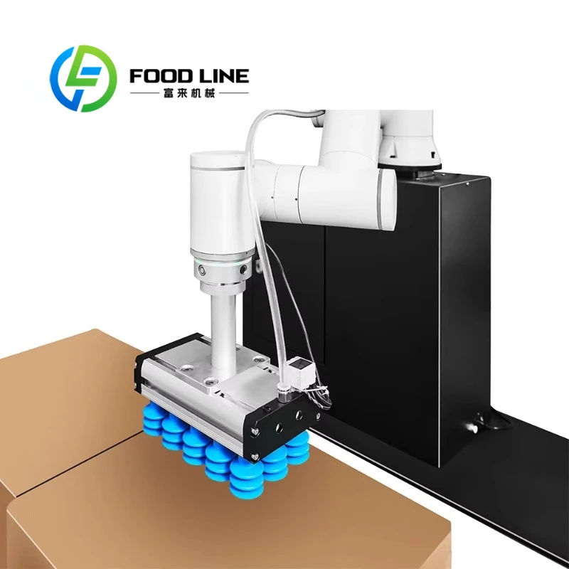 Customized High Speed Six Axis 6 Dof Automated Robotic Bag Palletizer Depalletizer Automatic Carton Stacking Machine