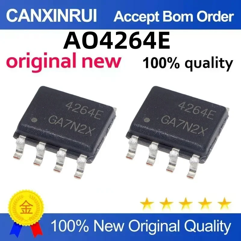 

(5-100 pieces) Brand new original AO4264E SOP8 N-channel MOSFET 60V 12A chip IC