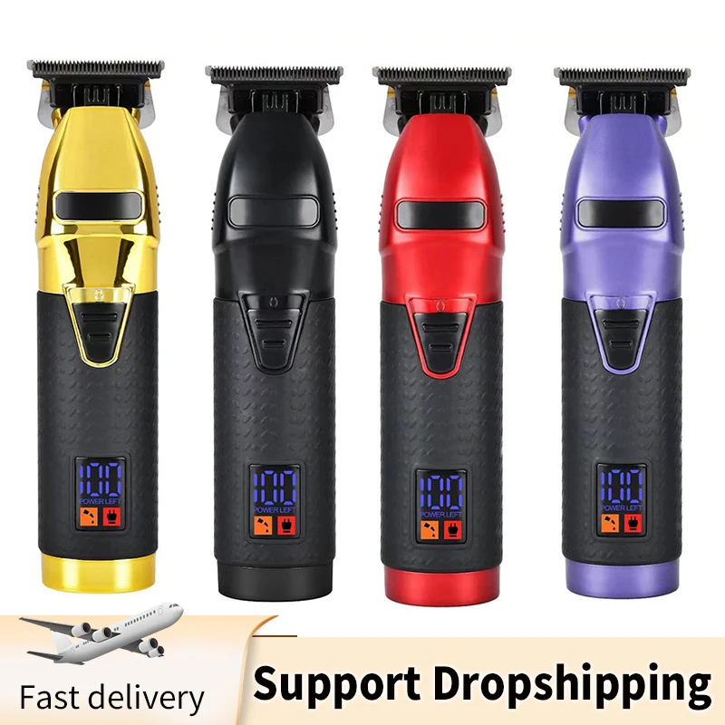 2023 جديد T9 الشعر المقص برو المهنية الكهربائية الشعر المتقلب الحلاق ماكينة حلاقة اللحية 0 مللي متر الرجال آلة قطع الشعر للرجال