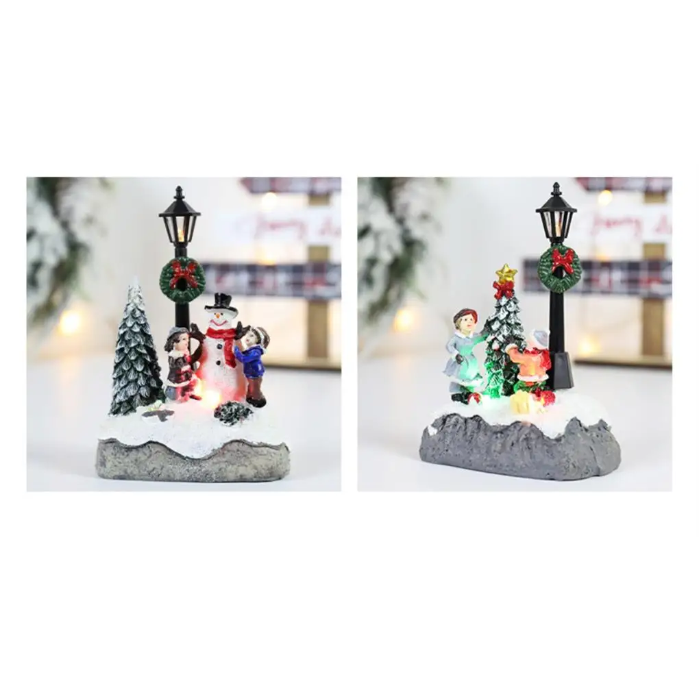 Scene House Resin Craft Multipurpose Desk Ornament Table Decor Home Supplies