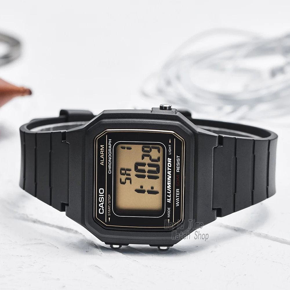 Casio watch for men top luxury set military LED relogio 50m Waterproof digital sport quartz watch W-217H-9A