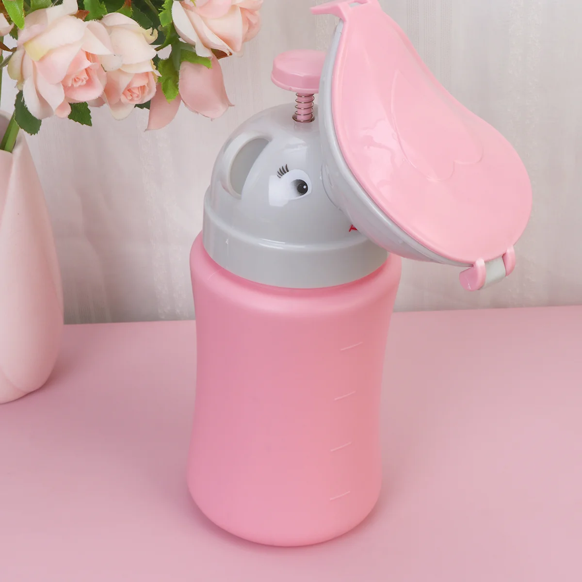 Portable Potty Bottle Travel for Toddler Emergency Urinal Shrink Child Pee Bag Car Baby