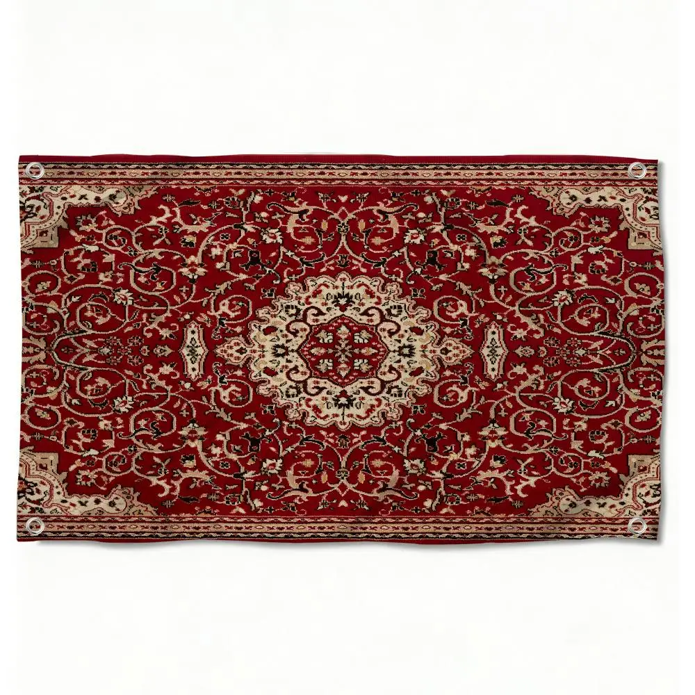 Pretty Pattern Indian Mandala Flags Horizontal High Density Knitted Fabric European Simple For Durable Outdoor Indoor Use
