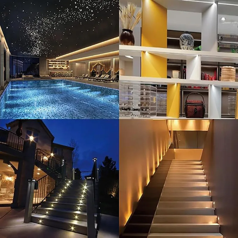 IP65 1W Mini LED Downlight Ceiling Spotlight Bedroom Kitchen 12V Focos Spot Light Staircase Cabinet Party Lamps With Transformer