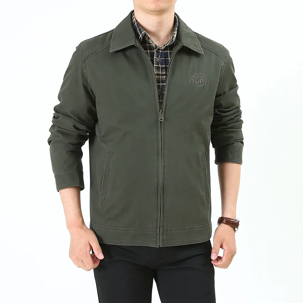

Spring And Autumn New Thin Lapel Casual Jacket Top Men's Casual Slim Jacket Jacket