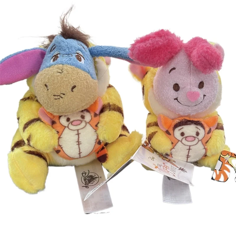 

10-15 см Винни-Пух Тигра Эрй плюшевая игрушка мультяшный медведь милая мягкая плюшевая экшн-модель детские подарки на день рождения и Рождество