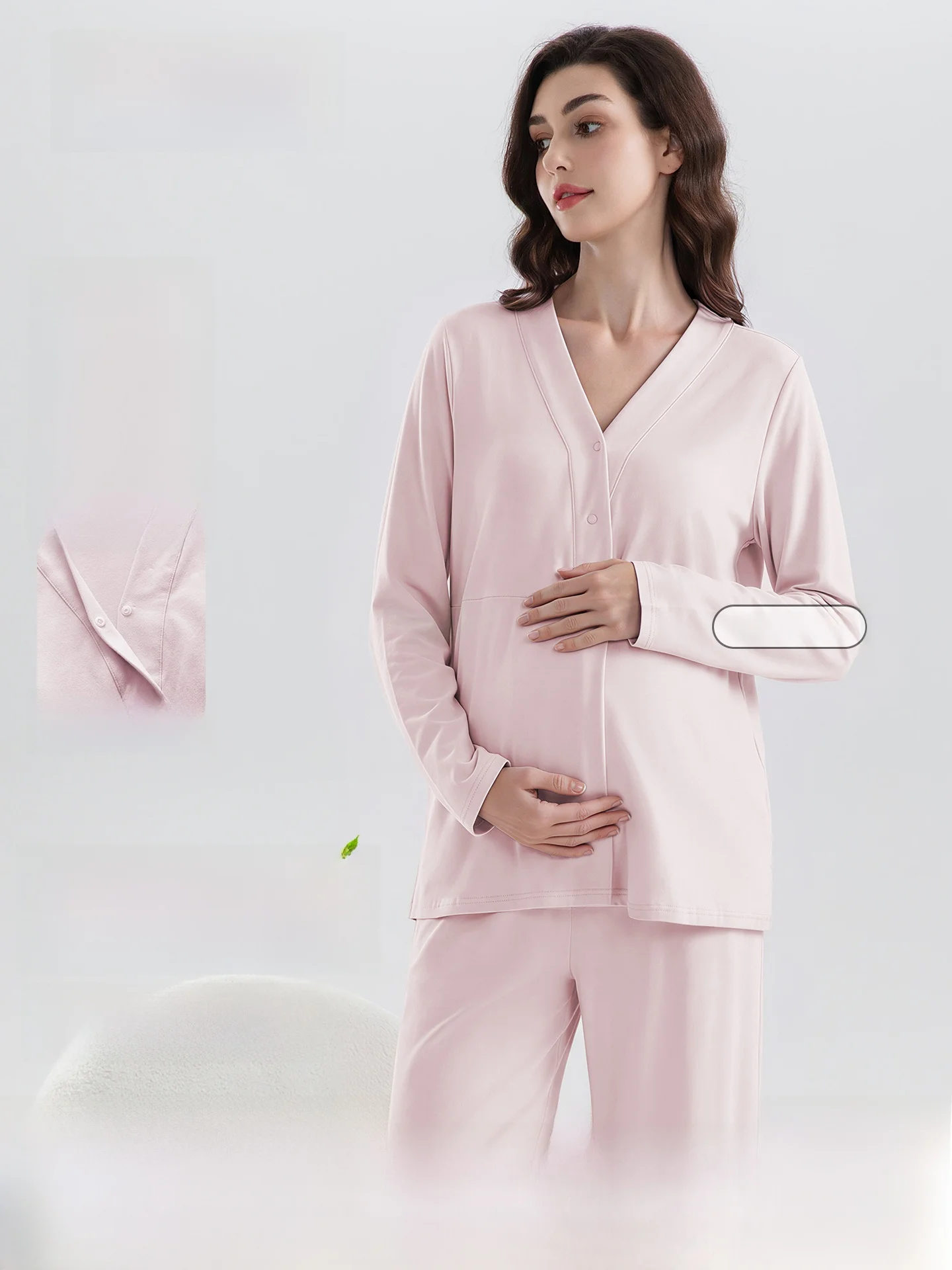 conjunto-de-ropa-de-dormir-de-maternidad-de-algodon-puro-absorbente-de-sudor-con-almohadilla-para-el-pecho-ropa-de-hogar-para-lactancia-posparto-pijama-de-manga-larga-con-cuello-en-v