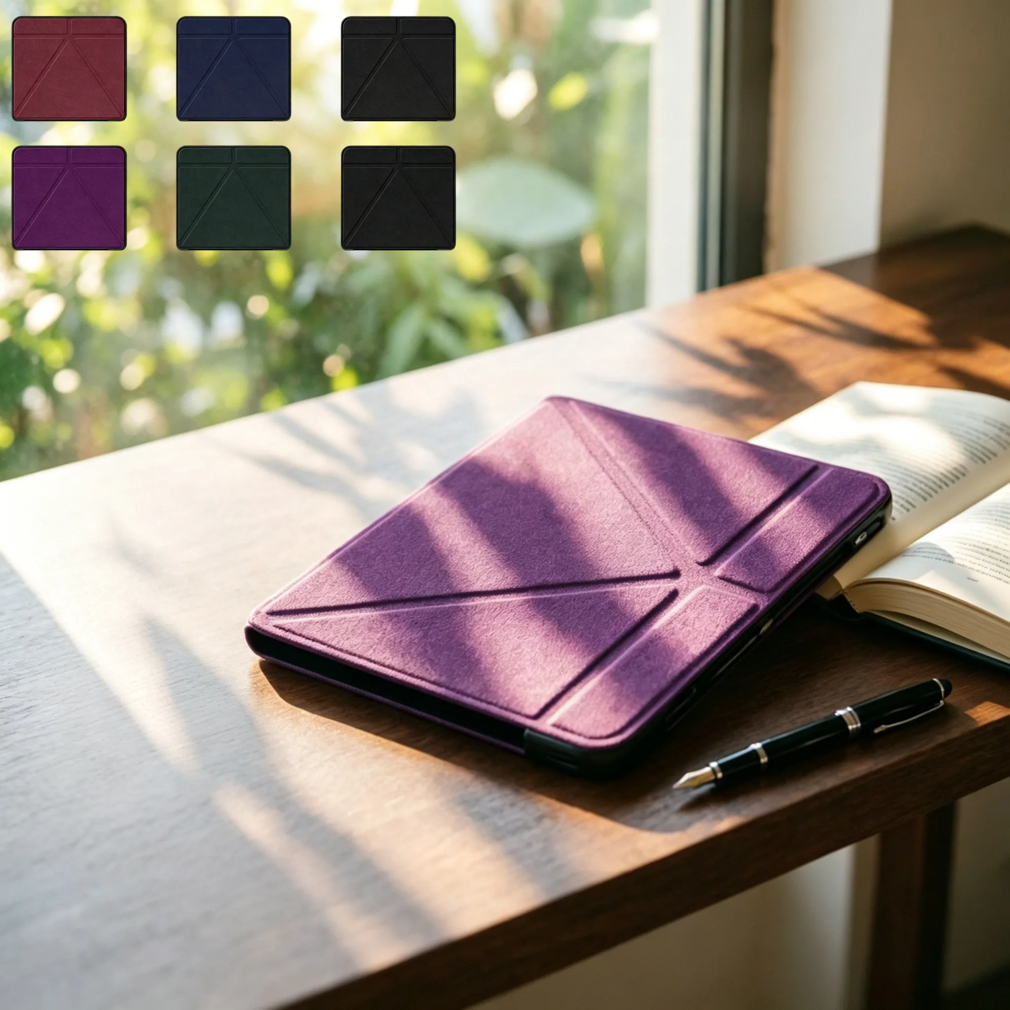 Smart Case for Kobo Libra 2 Cover 7 Inch N418 Magnetic Smart Ebook Case for Funda Kobo Libra Colour 2024 N428 Stand Cover Shell