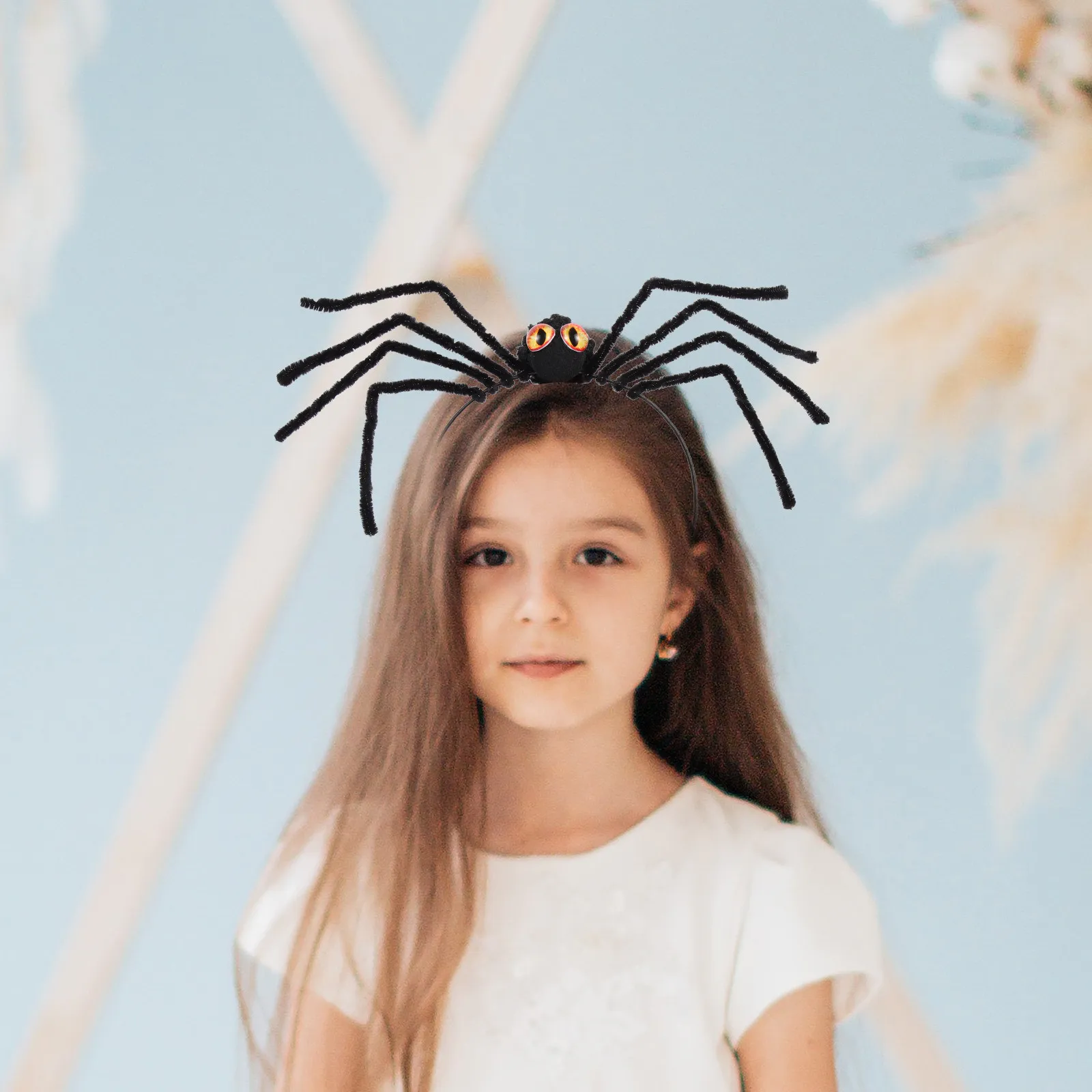 

Halloween Spider Headband Cosplay Decorative Hair Accessory Unique Gothic Headdress Party Costume Spider Headband