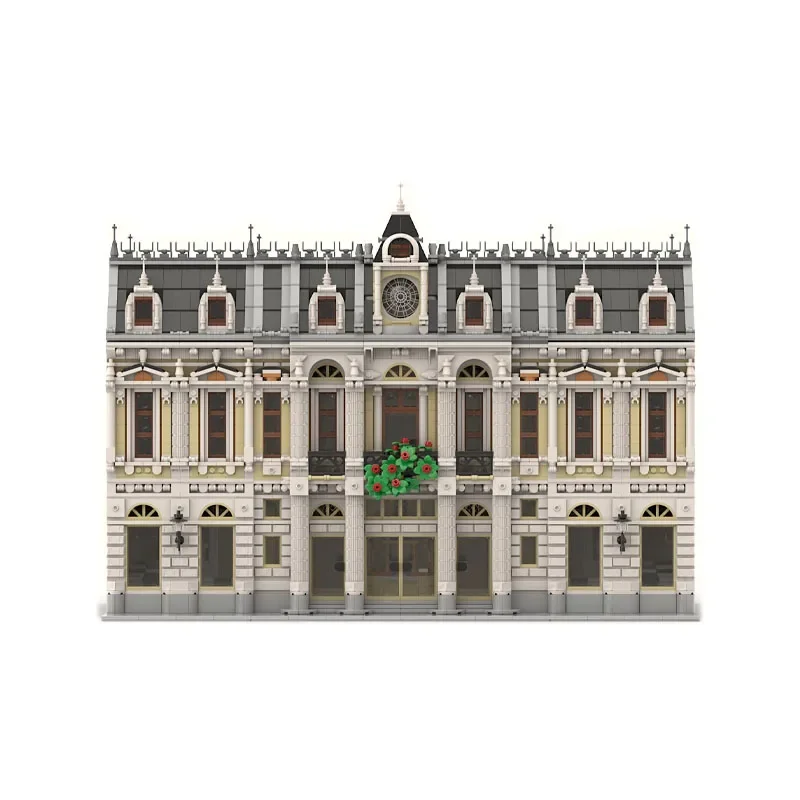 MOC-98927 Street View Modular The Royal Opera Assembled Splicing Brick 6633 Parts Building Block Children'sbirthdaycustomtoygift