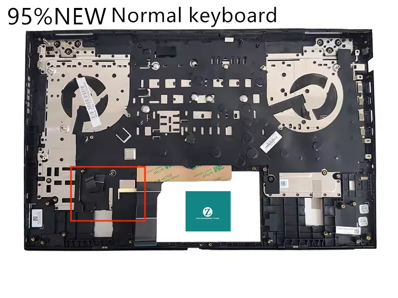 Imagem -05 - Genuíno para hp Omen Plus 17-ck c Shell Wih Teclado Tpn-q266