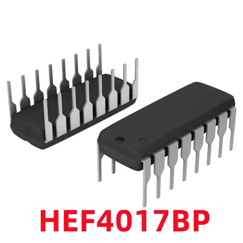 1PCS HEF4017BP 4017BP Direct Interpolation DIP16 Decimal Counter