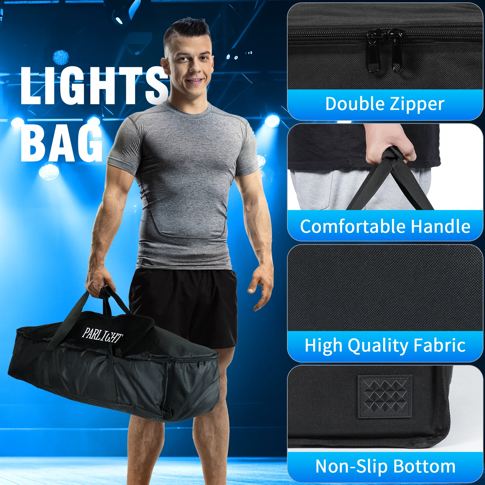 U'King مزيج قوس أضواء حقيبة 60 واط RGBW LED الاسمية ضوء حقيبة DMX التحكم المرحلة ضوء حقيبة ل DJ ديسكو حفل زفاف #3