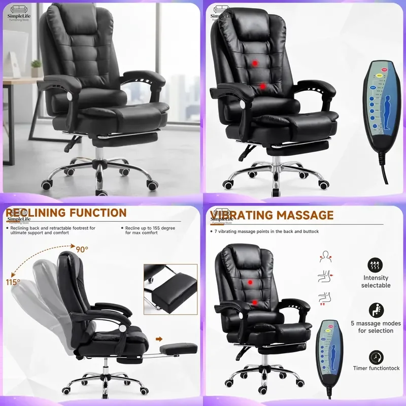ergonomic-office-chair-with-footrest-massage-recliner-high-back-executive-computer-desk-gaming-chair-pu-leather-swivel-seat