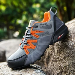 Hiking Shoes for Men Breathable Luxury Designer Ourdoor Trekking Male Shoes Cushioning Climbing Camping Mens Sneakers