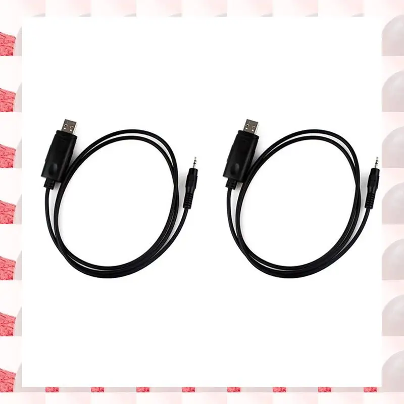 ABGN 2X USB Programming Cable For Motorola GP88S GP2000 GP3688 GP3188 CP040 CP160 CP200 EP450 Walkie Talkie