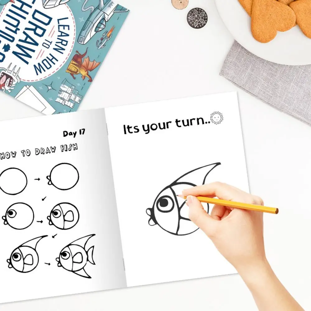 Travel Drawing Cartoon Coloring Book Early Education Enlightenment Graffiti Copy Sketch Book Stationery Doodling