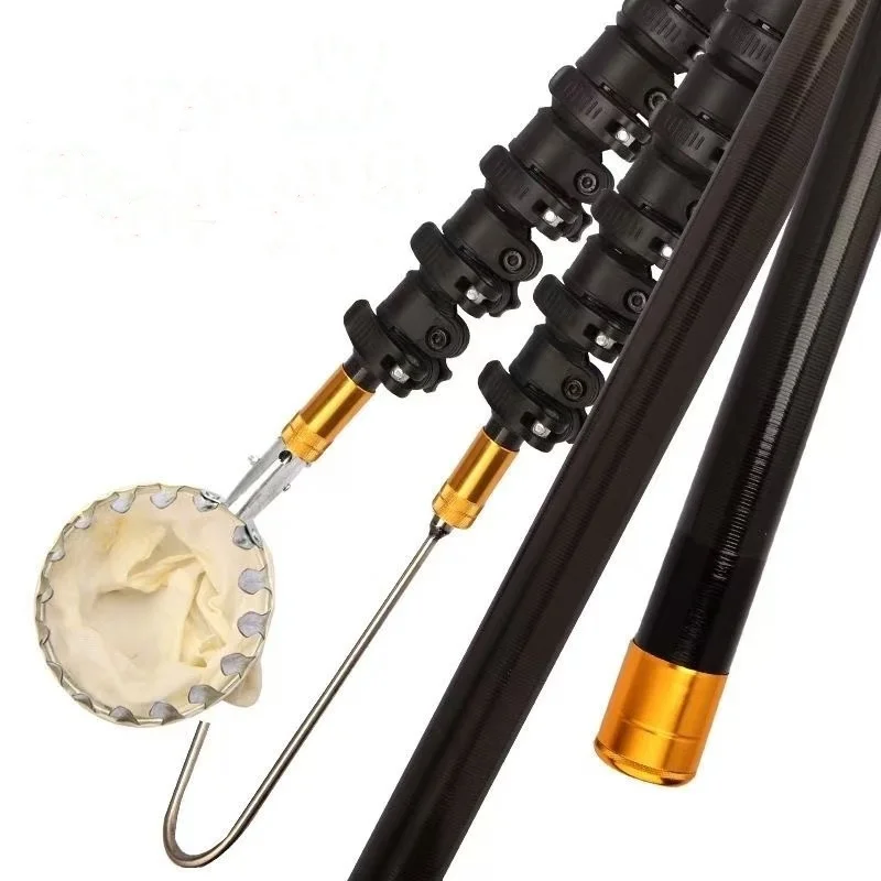 

Light Weight Carbon Fiber Telescopic Pole With Accessories For Picking Fruit