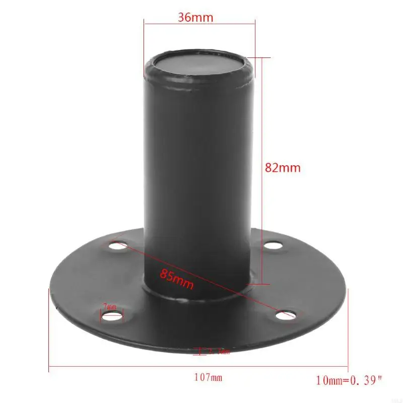 

A9LF 85mm Total Height Professional Metal Stand Speaker Iron Lower Sound Stage for Se