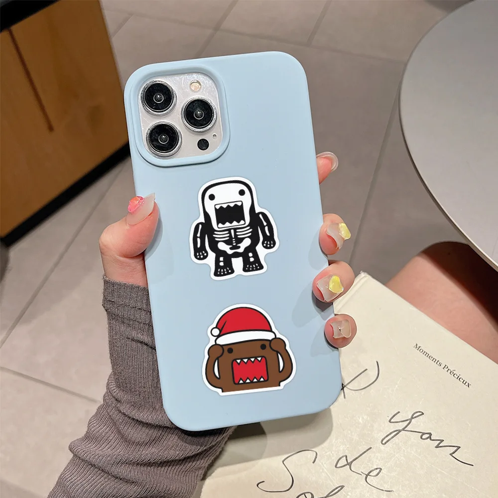 10/50PCS  Funny Domo Kun Stickers Domo JDM Style graffiti Stickers for DIY Luggage Laptop phone Cup Skateboard Bicycle Stickers