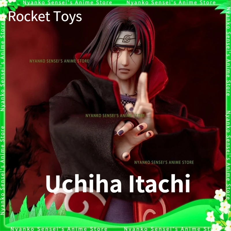 

In Stock Rocket Toys Naruto Shippuden Uchiha Itachi 1/6 Scale ROC-003 Action Figure Anime Models Toy Doll Gift Hobby Collectible