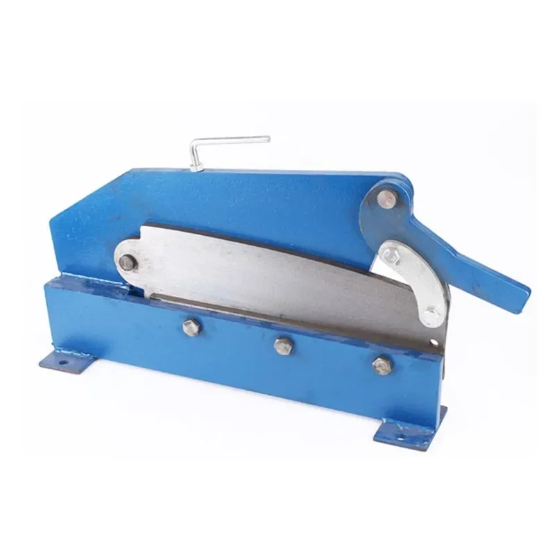 

Manual shearing machine 400mm copper iron aluminum steel plate gold steel mesh guillotine iron sheet shearing machine