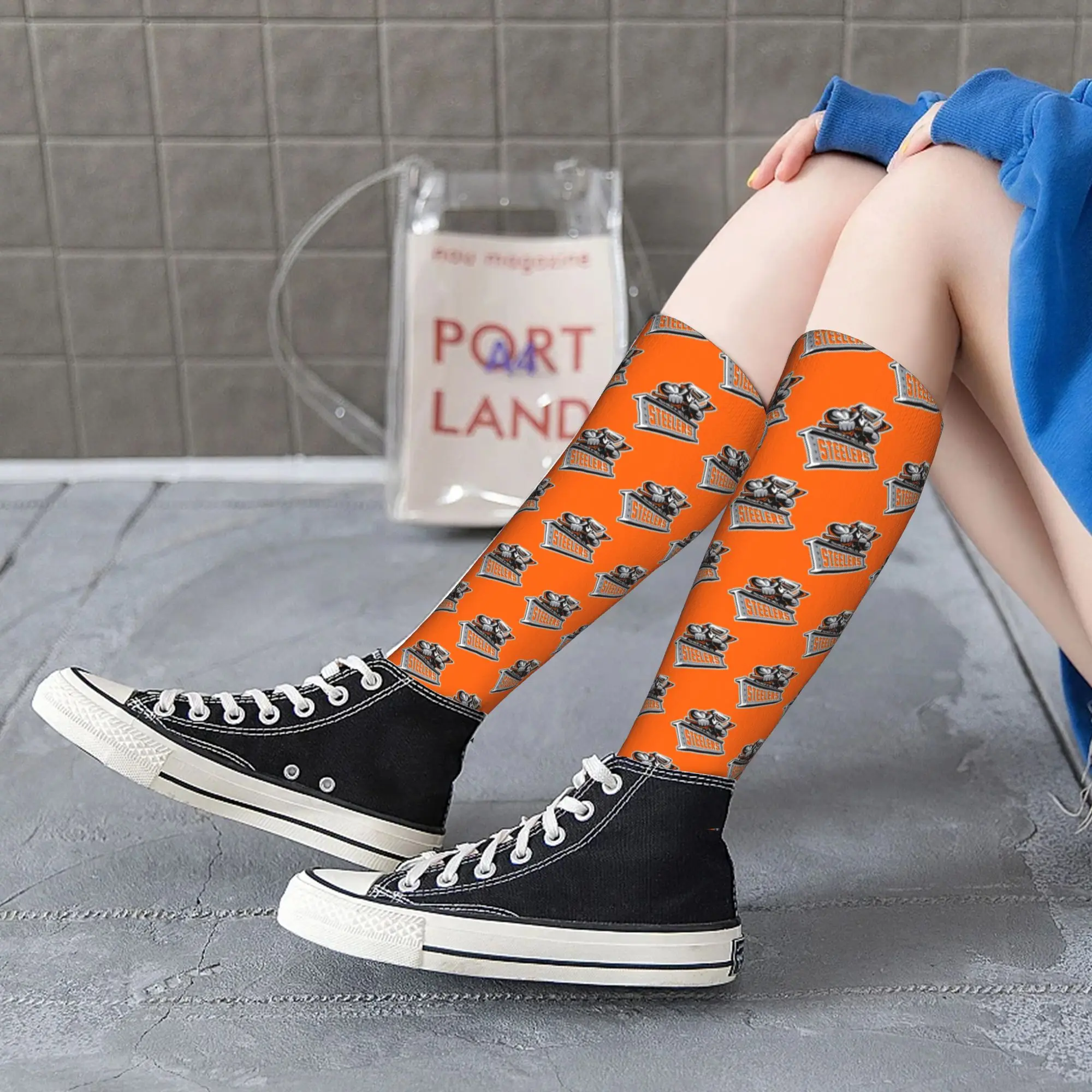 All Seasons Crew Kousen Sheffield Steelers Sokken Hip Hop Lange Sokken Accessoires voor Heren Dames Verjaardagscadeau