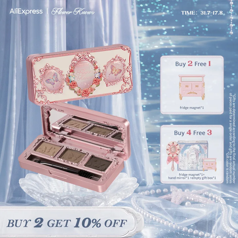 

Flower Knows Midsummer Fairytales Collection Eyebrow Palette