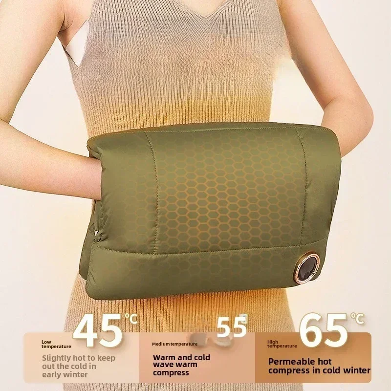 Heißer Graphene Schnell Heizung Handschuhe Wärme Pad mit Einstellbare Temperatur Timing USB Netzteil Büro Hause Erwärmung Handtaschen