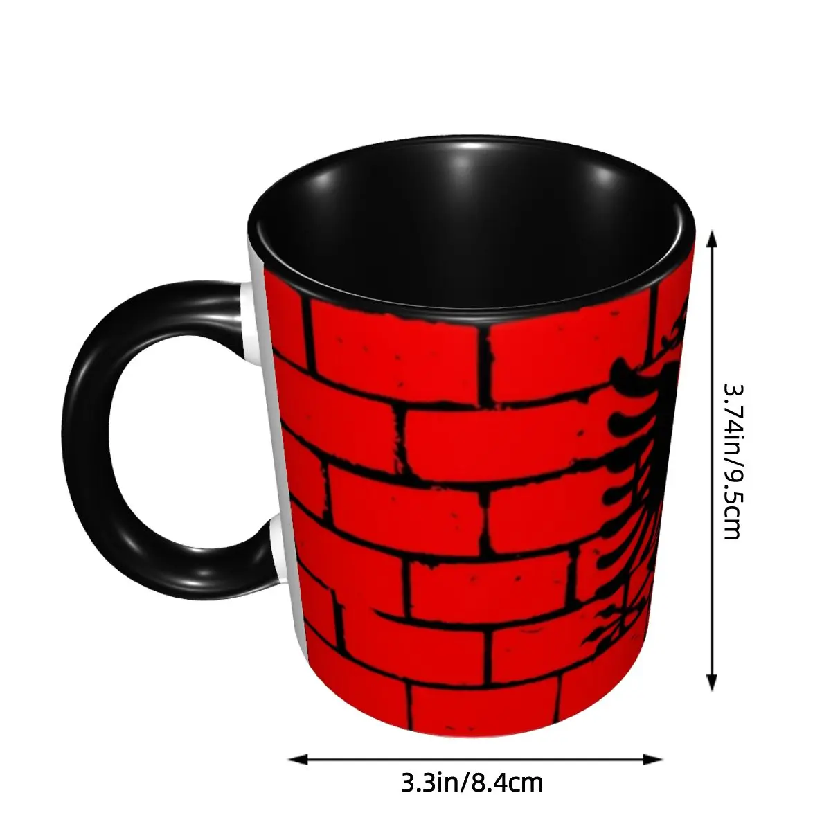 Albanian Flag Albania Eagle Mug Custom Coffee Ceramic Mug Creative Present