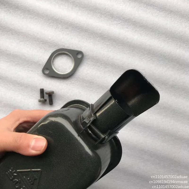 10-12 horsepower 185.190.192 diesel engine original exhaust pipe muffler, small hand support exhaust pipe