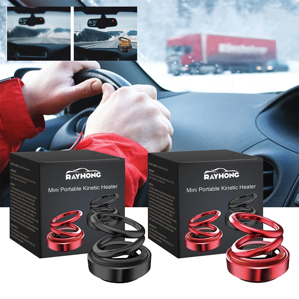 Mini calentador Molecular cinético portátil, calentadores de coche, Descongelador de parabrisas, calentador cinético para vehículos, accesorios de invierno para automóviles